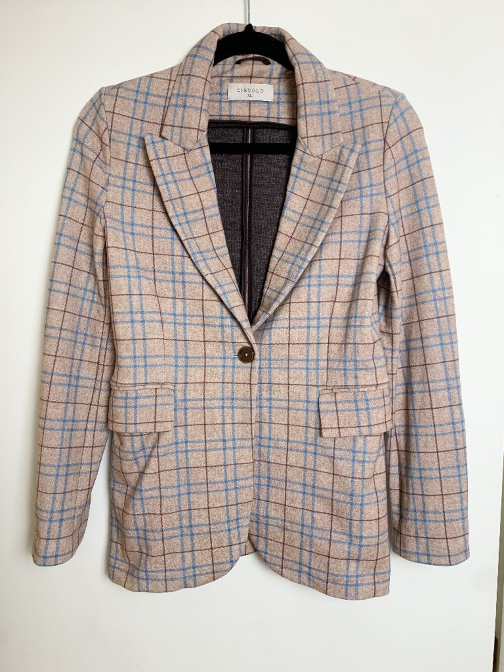 Circolo 1901 Plaid Blazer
